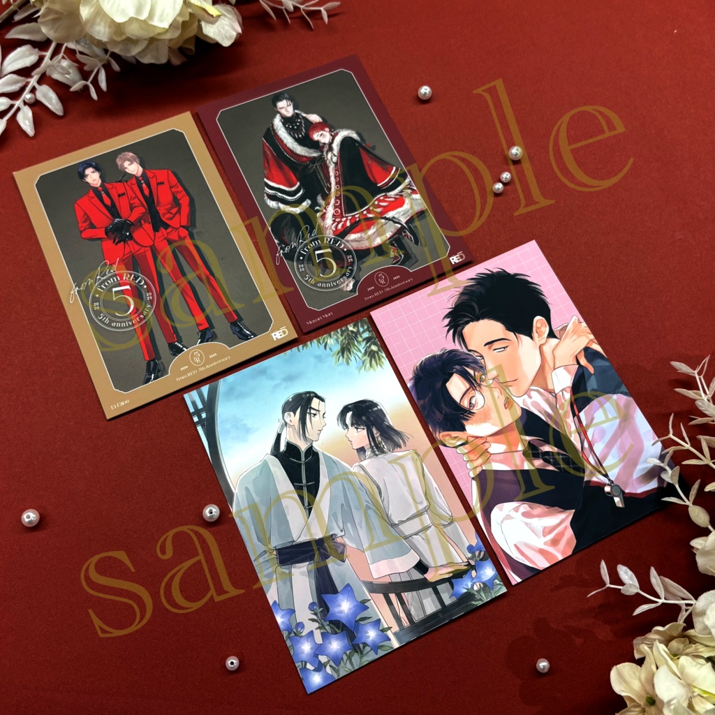 【fR5周年】イラストカードセット(全3種)