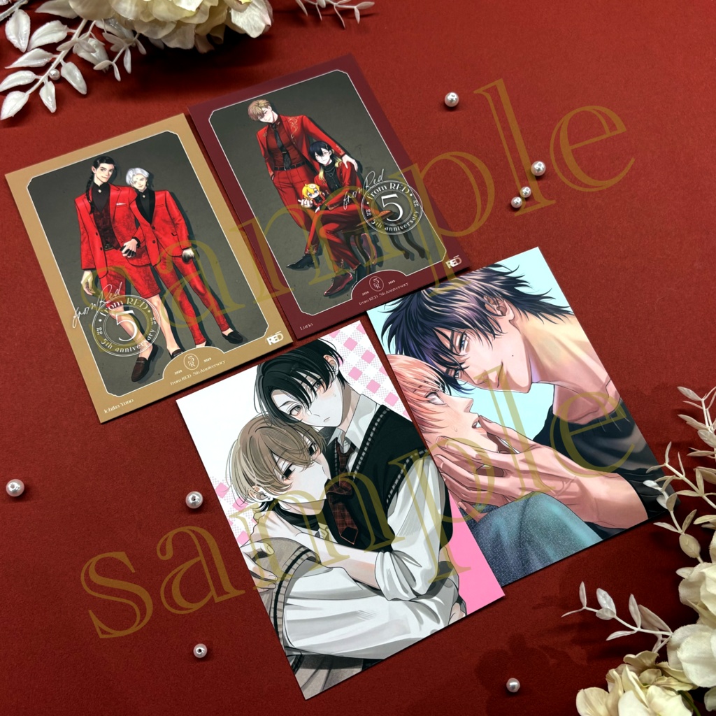 【fR5周年】イラストカードセット(全3種)