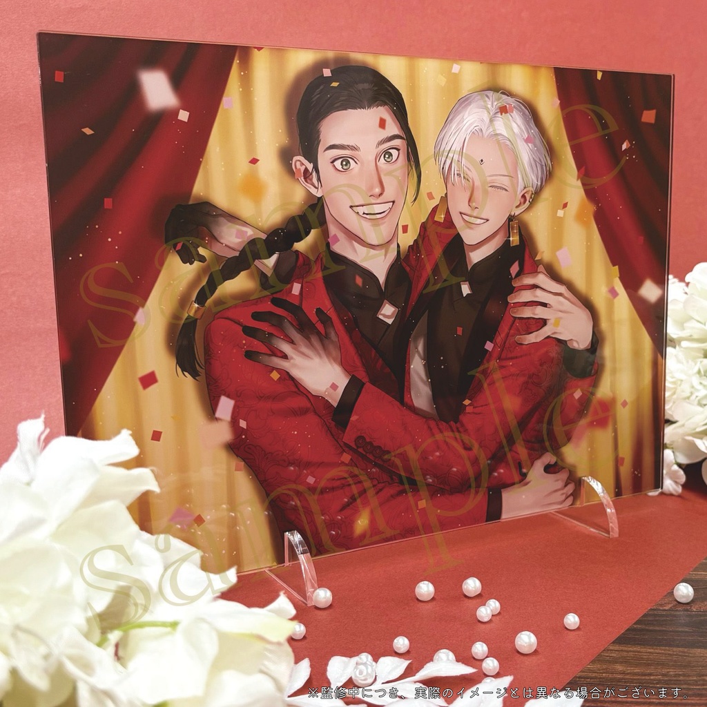 【受注生産】fR5周年/直筆サイン入りA4アクリルプレート(全3種)