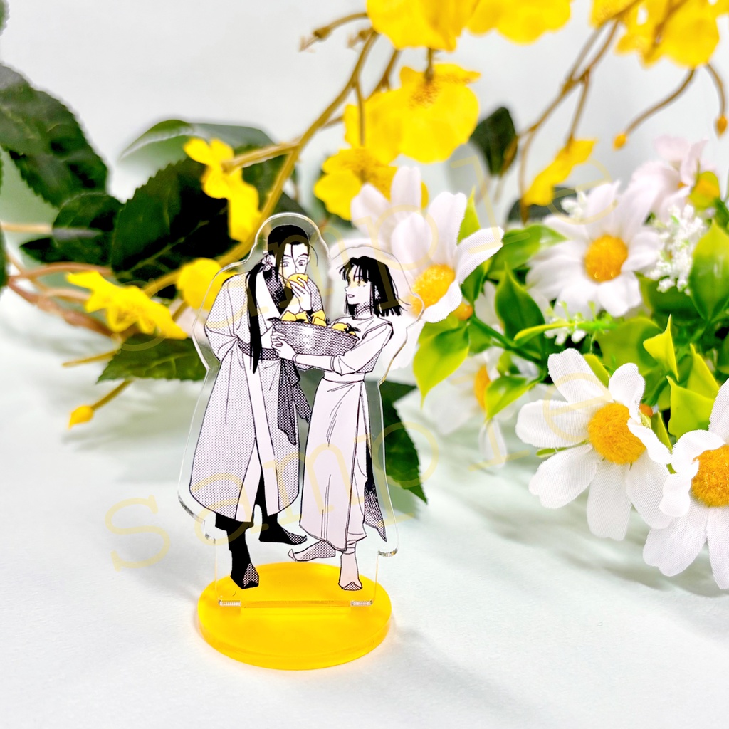 【薄明に充ちる】檸檬色のミニアクリルスタンド