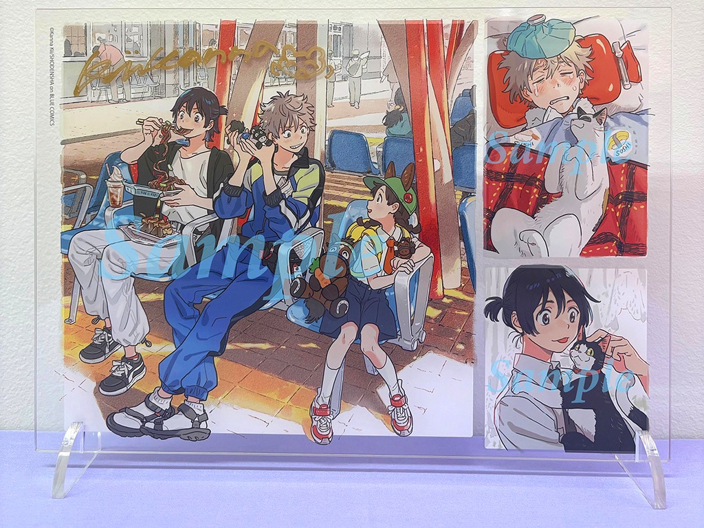 受注生産】紀伊カンナ先生直筆サイン入りアクリルプレート「春風