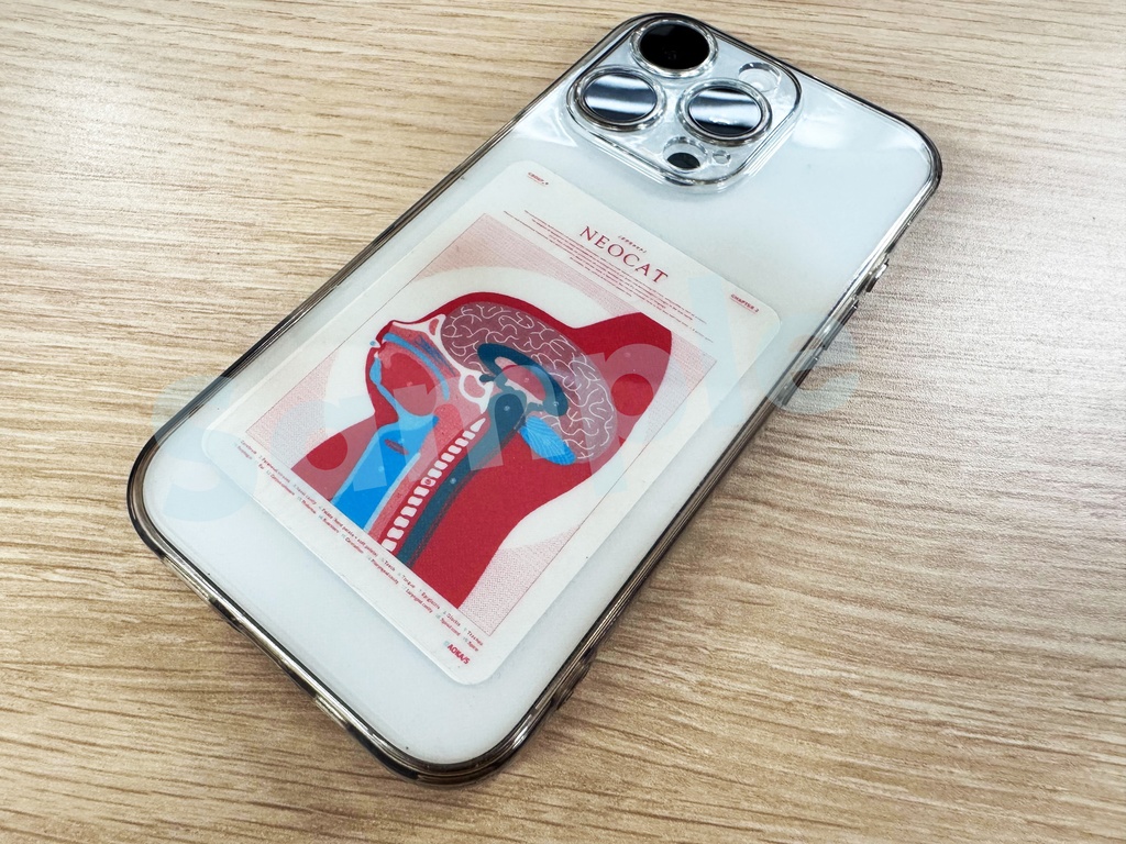 【ネオ・キャット】クリアステッカー(2種)