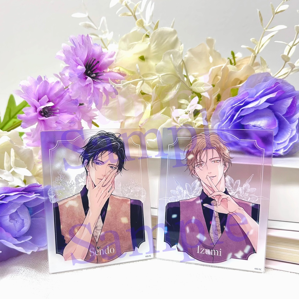【受注生産】【運命だけどあいいれない】千堂・和泉のアクリルカード