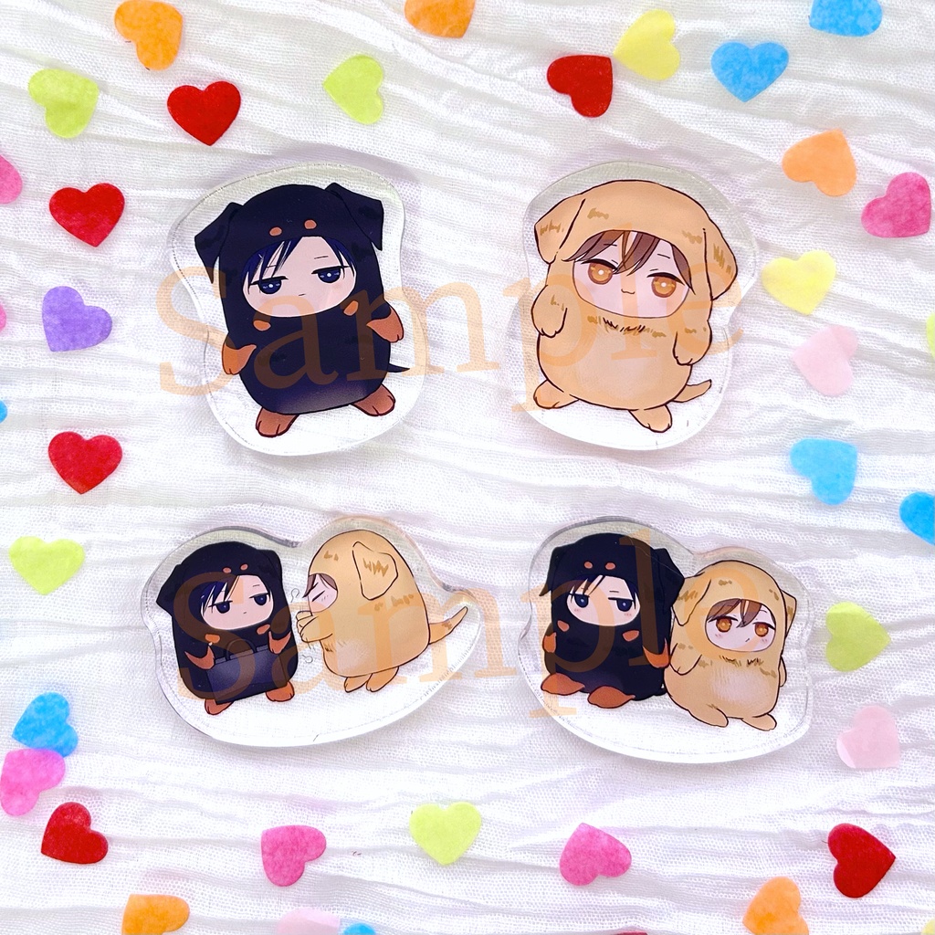 【受注生産】【運命だけどあいいれない】千堂・和泉のゆらゆらミニアクリルブロック(トレーディング)