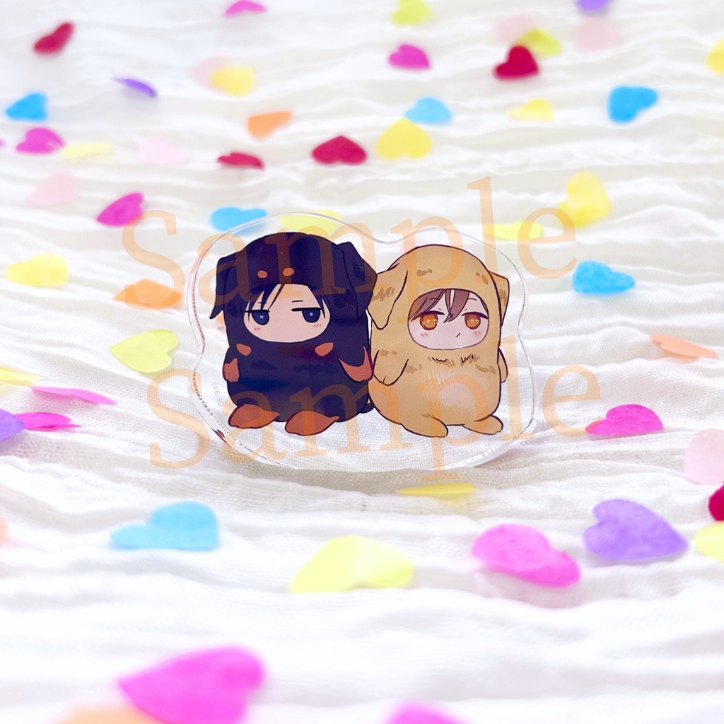 【受注生産】【運命だけどあいいれない】千堂・和泉のゆらゆらミニアクリルブロック(全種セット)