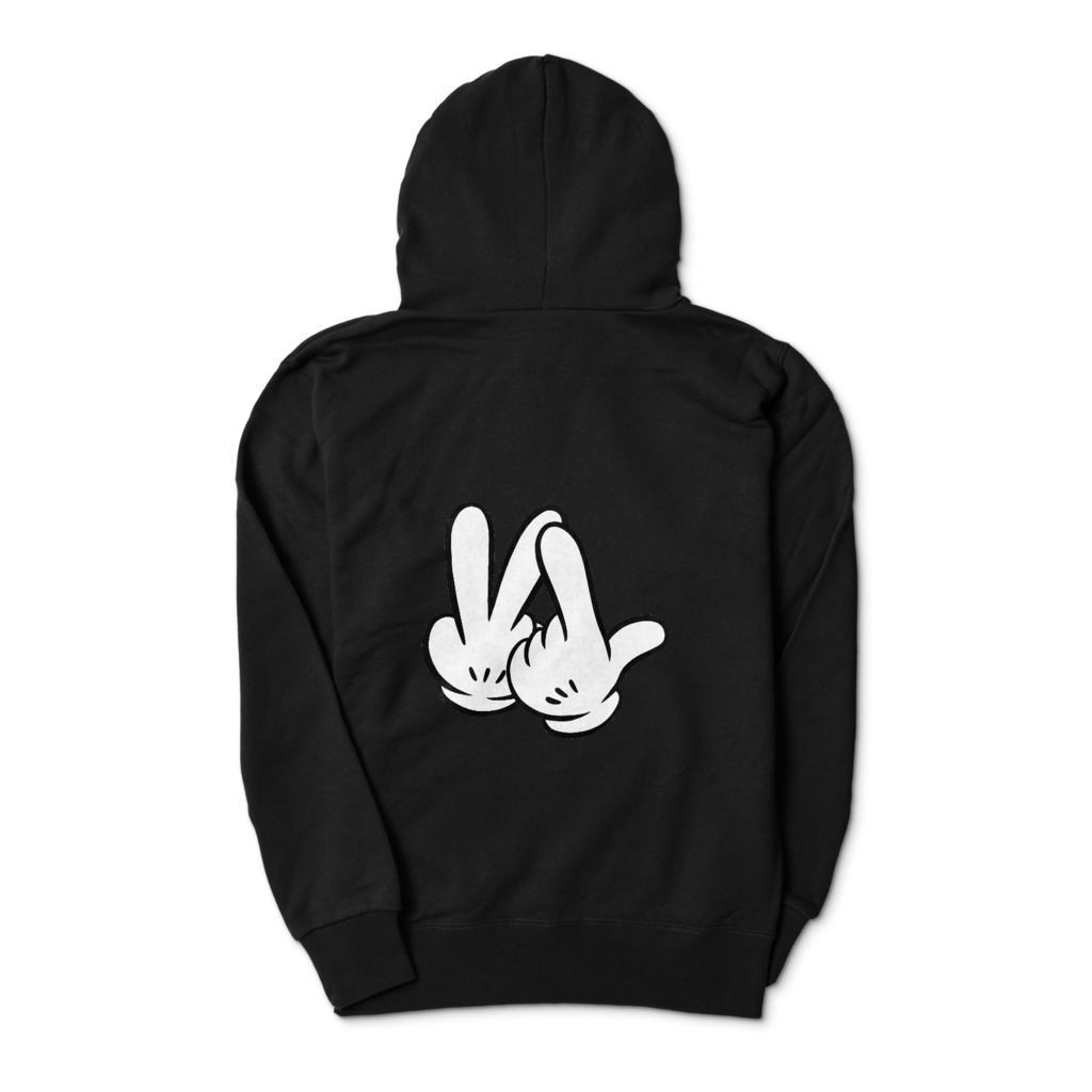 VLポーズ ジップパーカー