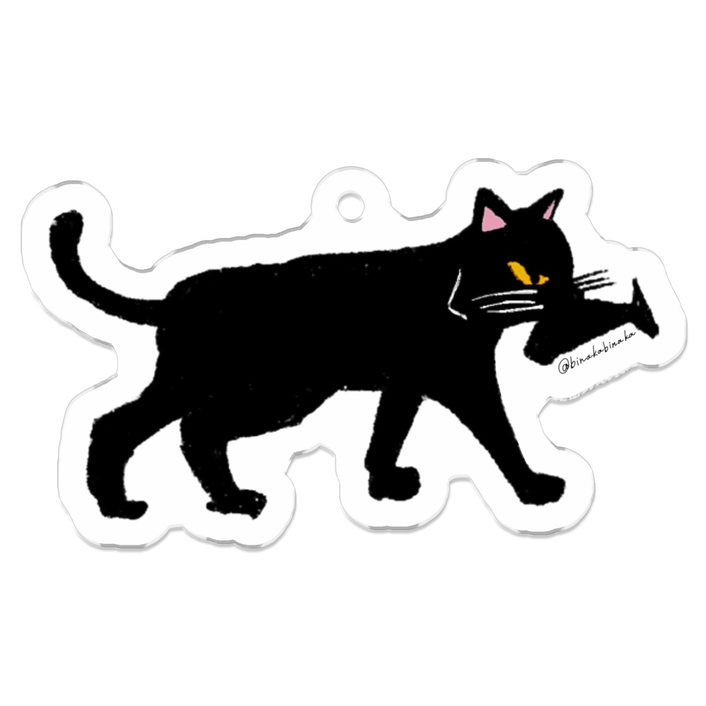 『WAИTED CAT』もろバレver. アクリルキーホルダー