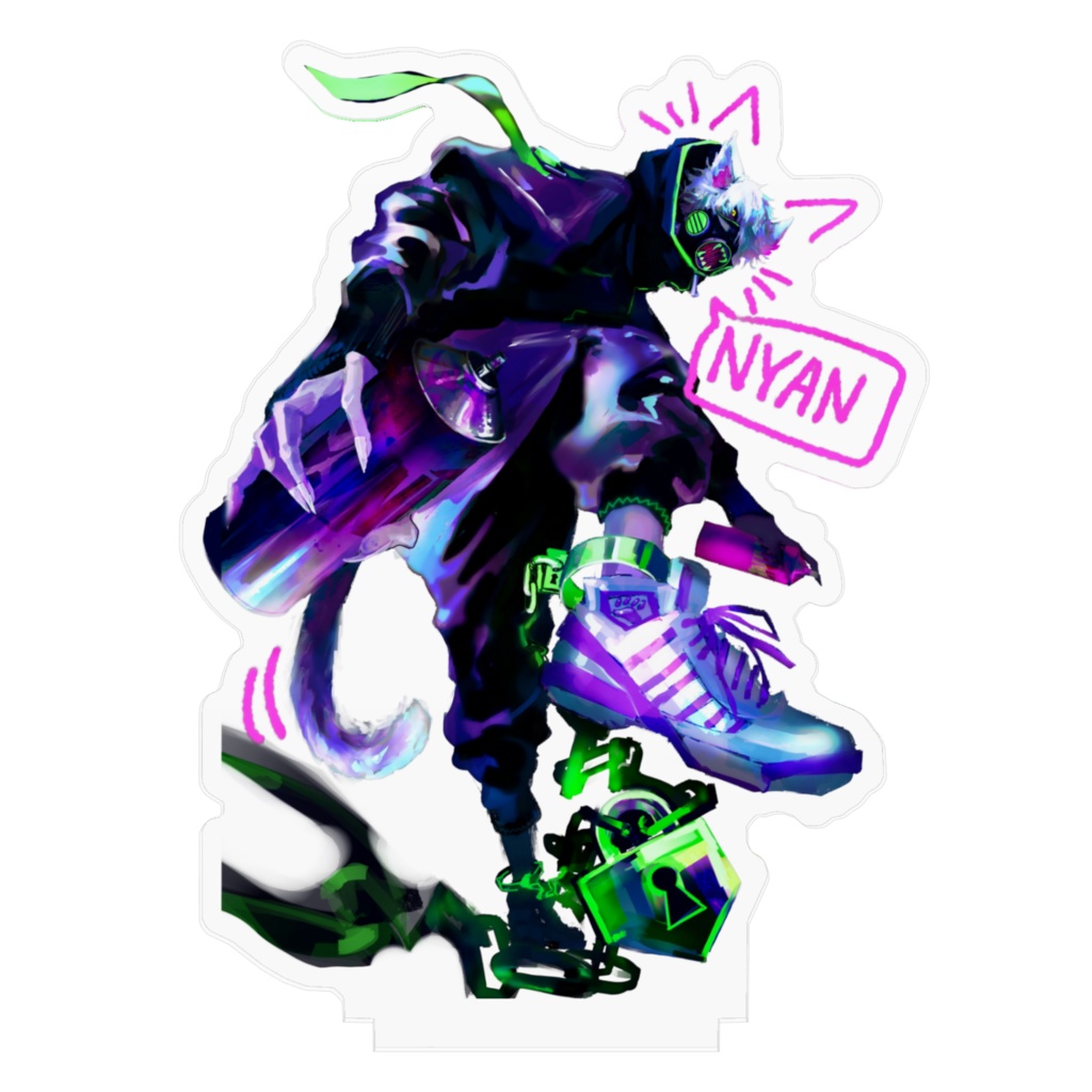 猫さんアクリルスタンド