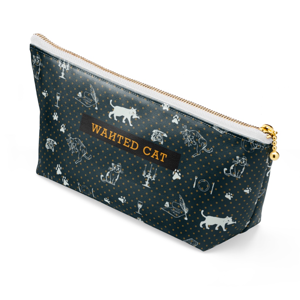 WAИTED CATポーチ