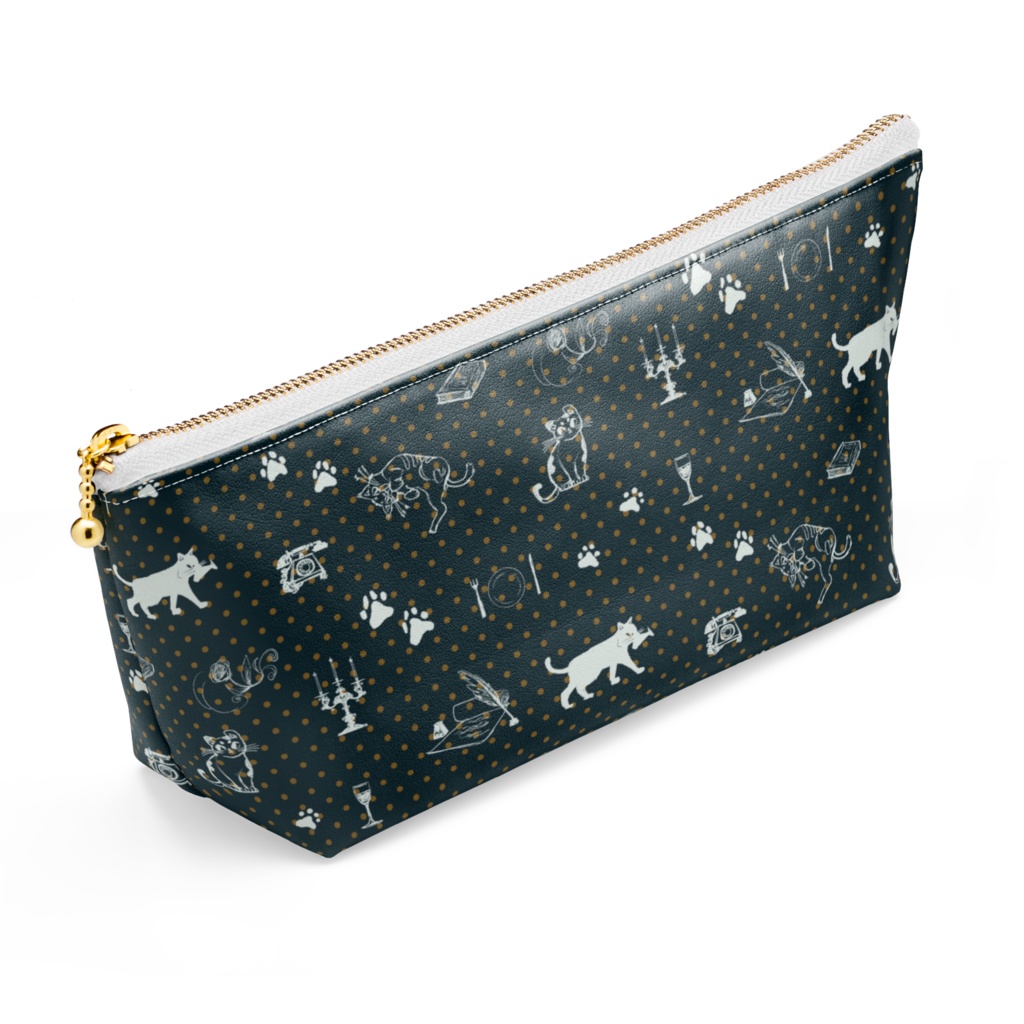 WAИTED CATポーチ