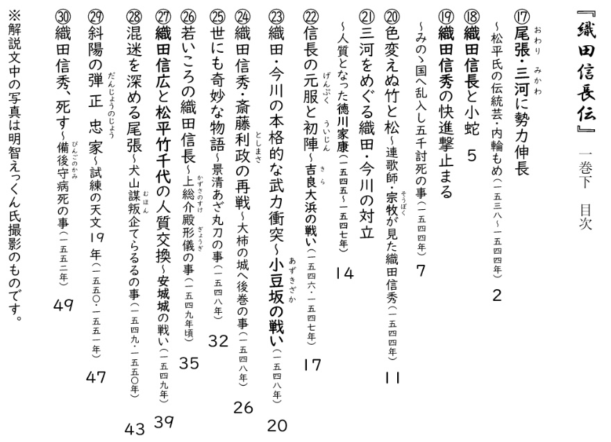 織田信長伝 1巻下 信長以前の織田氏