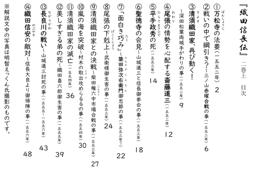 織田信長伝 2巻上 尾張統一戦