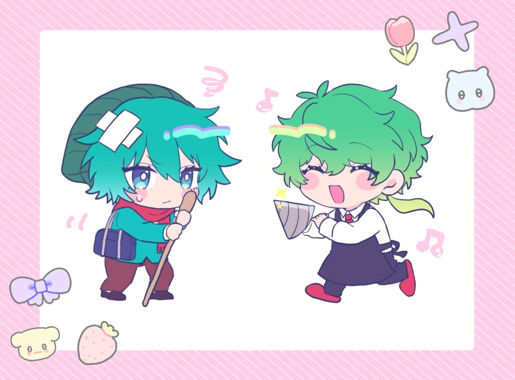 学園軸ソウシンペアアクキー