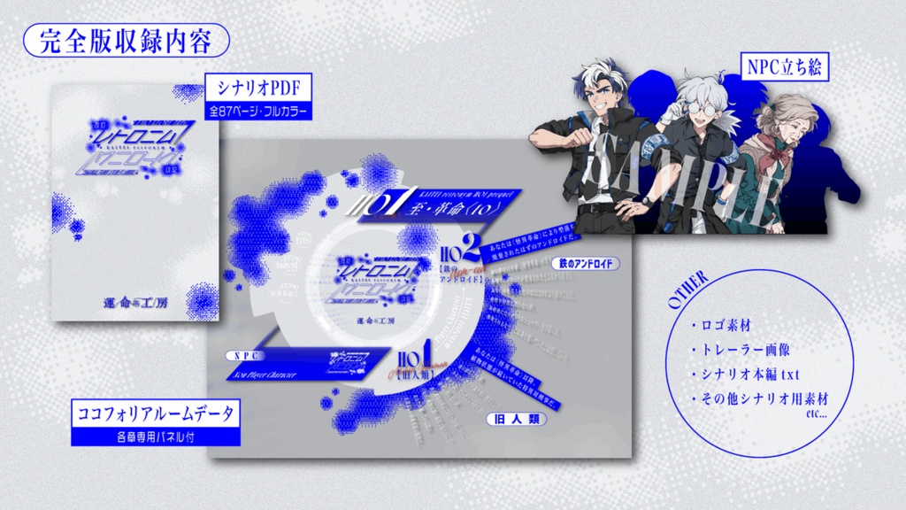 エモクロアTRPG『改訂レトロニム』