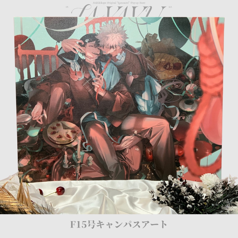 {彩燐翳} IA×YAYU F15号サイズキャンパスアート
