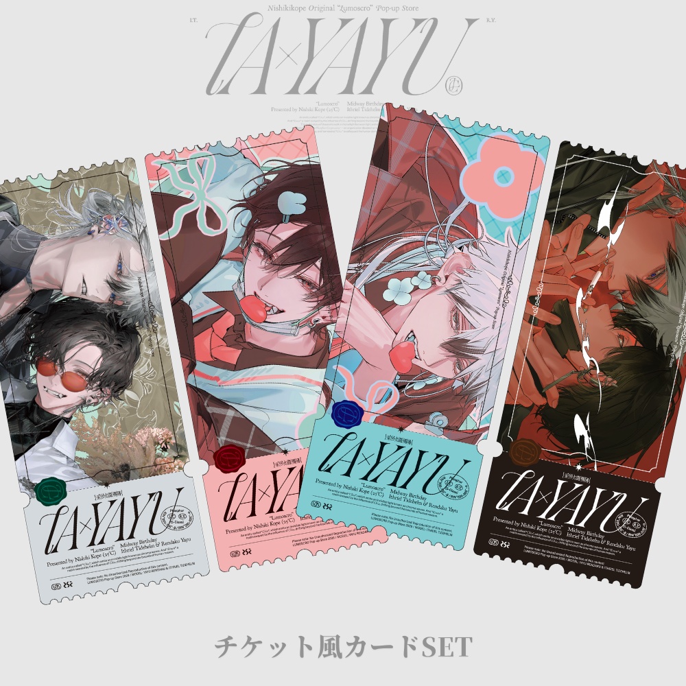 {彩燐翳} IA×YAYU チケット風カードSET