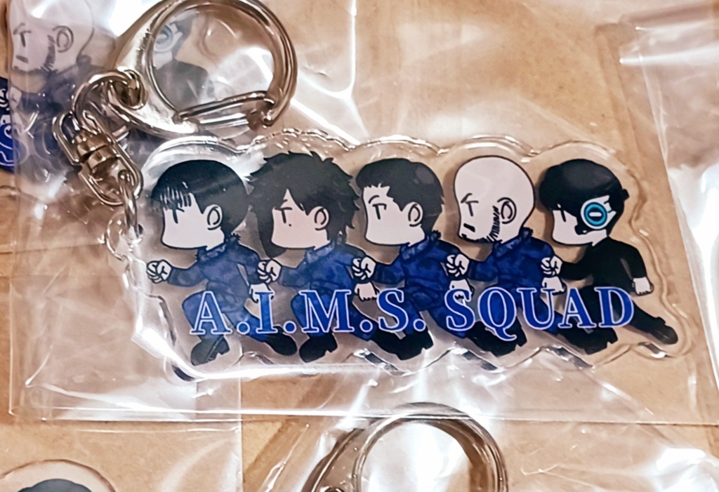 【仮面ライダーゼロワン】A.I.M.S.隊員キーホルダー