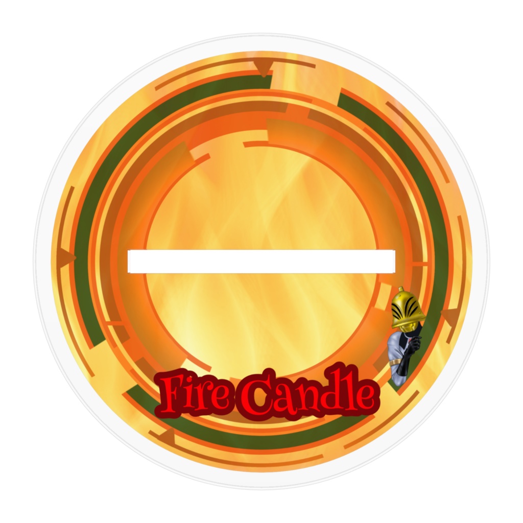 【ゴジュウジャー】ファイヤキャンドル特攻隊長アクリルスタンド