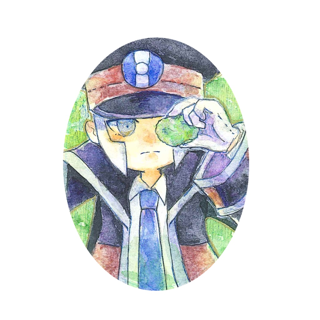 ミニ額　『翡翠』