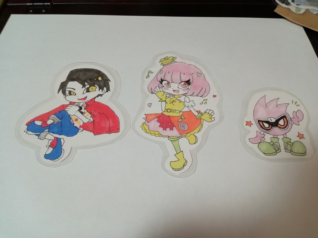 手描きイラストラミカ