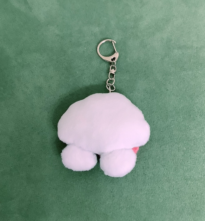 「もこりん」キーホルダー&チャーム*ハンドメイド