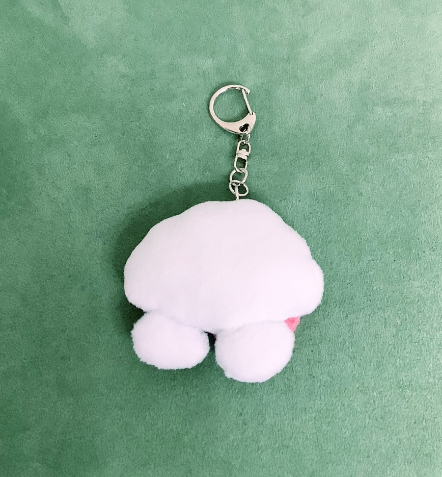 「もこりん」キーホルダー&チャーム*ハンドメイド