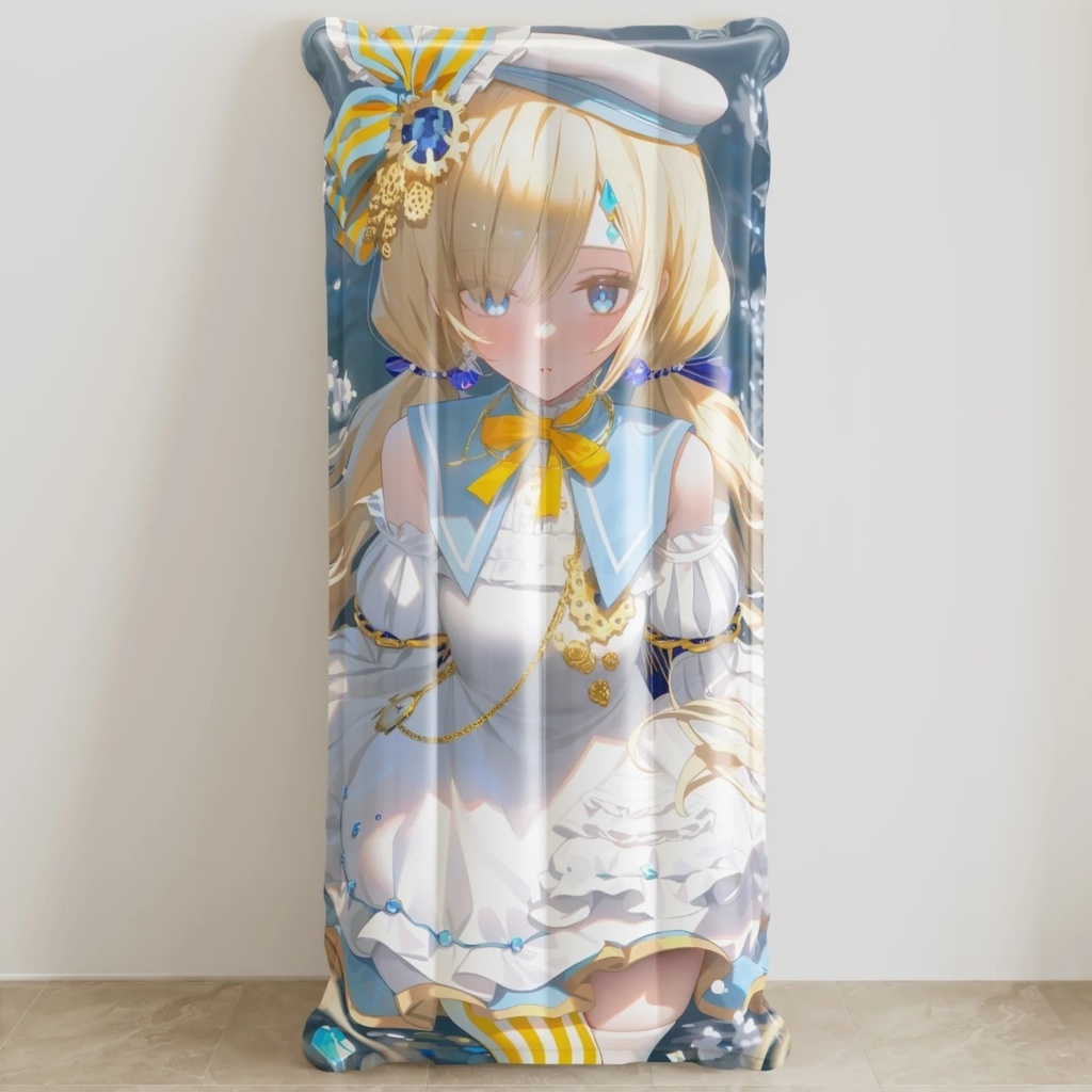 【オーダー制作】インフレータブル・フロートマット｜エコPVC・片面UV印刷・175×83cm（画像は印刷見本）