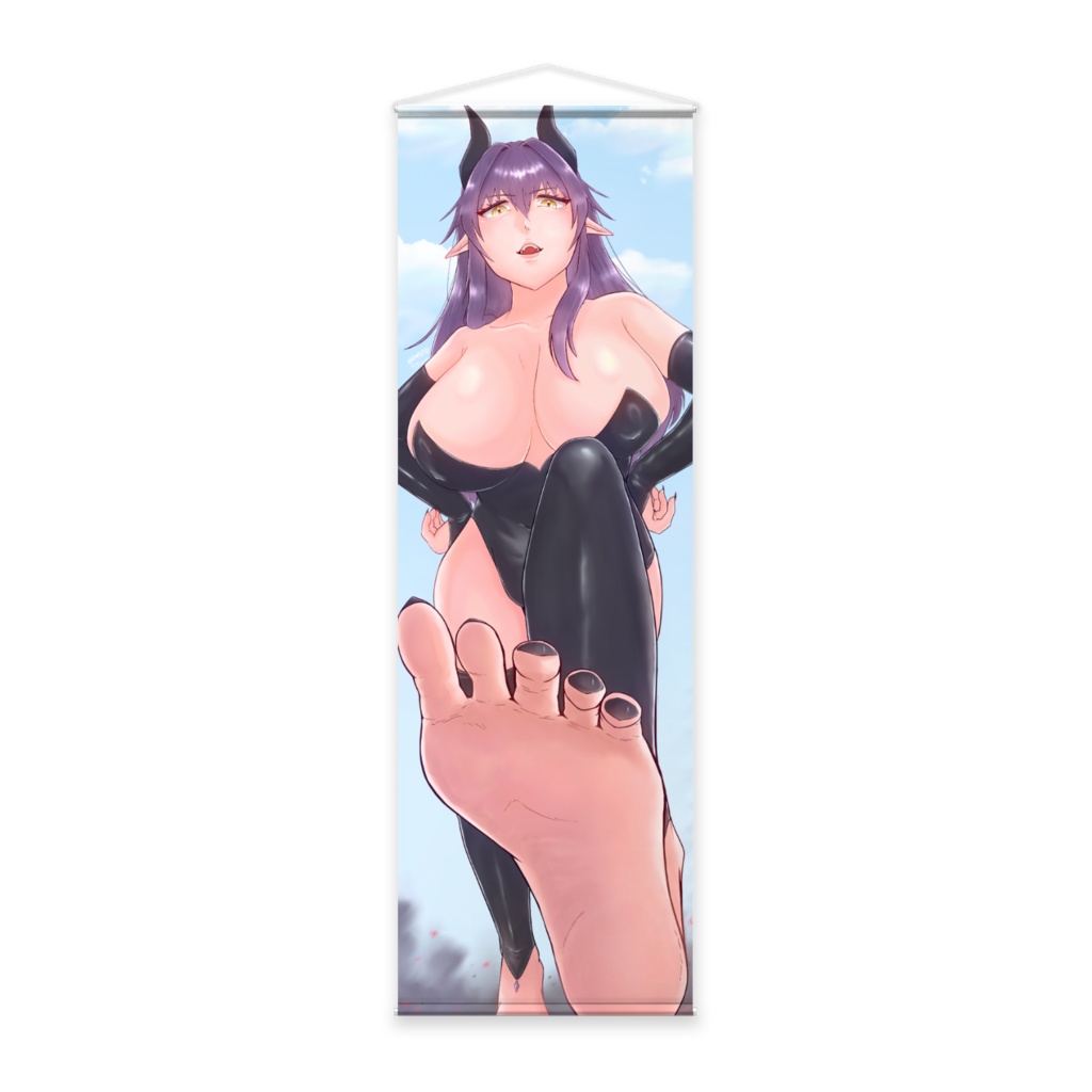 巨大娘等身大タペストリー