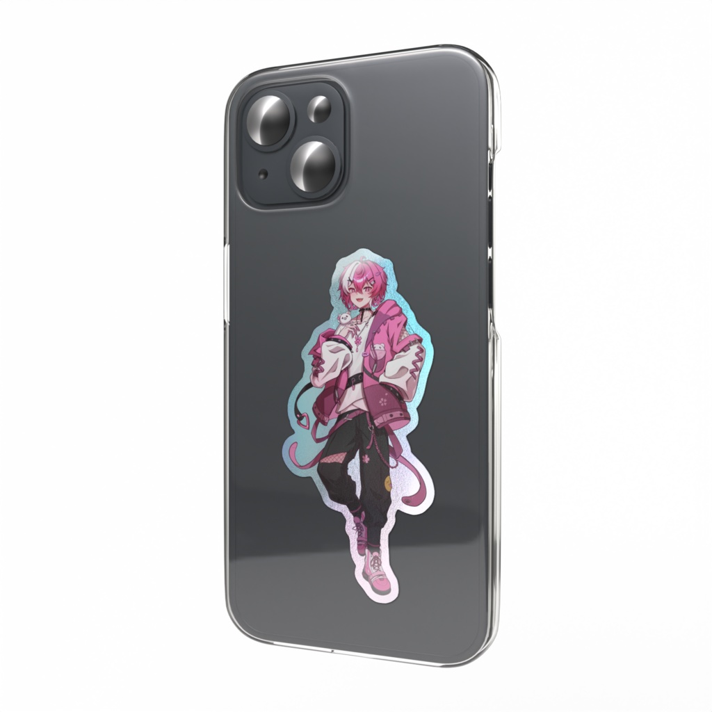 桜咲木れく　スマホステッカー