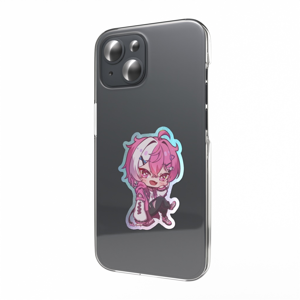 桜咲木れく　ミニキャラ　スマホステッカー