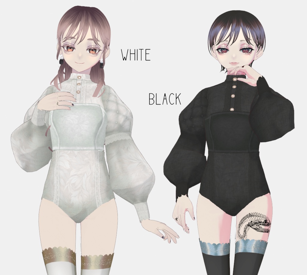 【VRoid】金無垢【2collar】