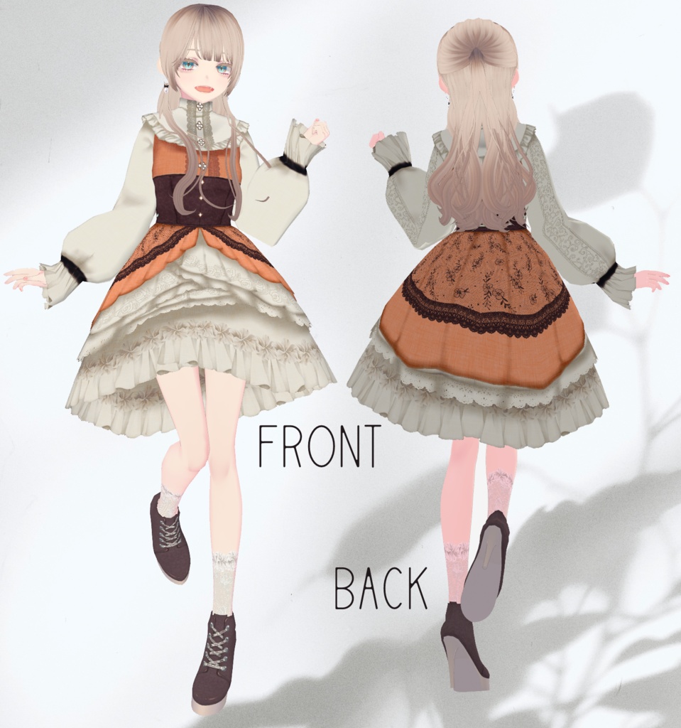 【VRoid】makoto dress