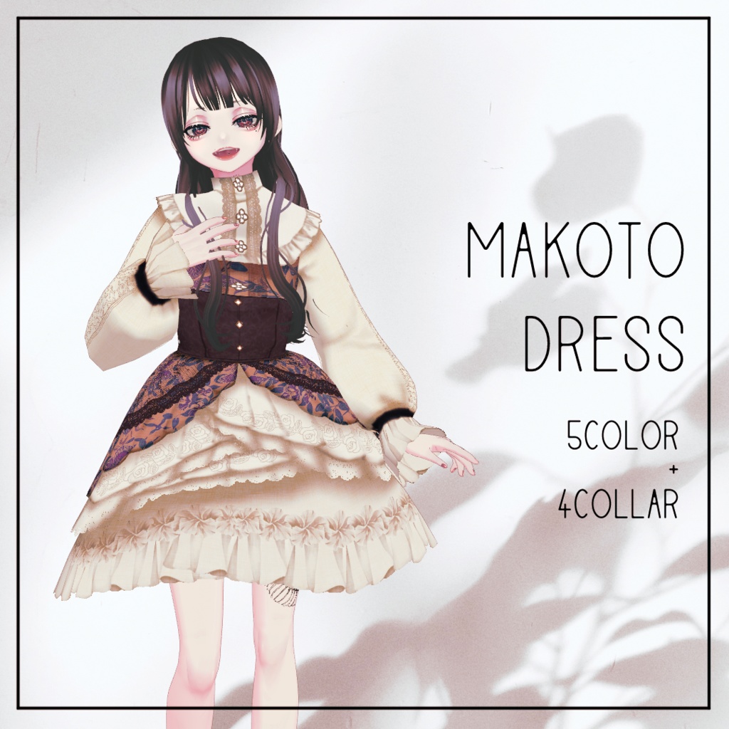 【VRoid】makoto dress