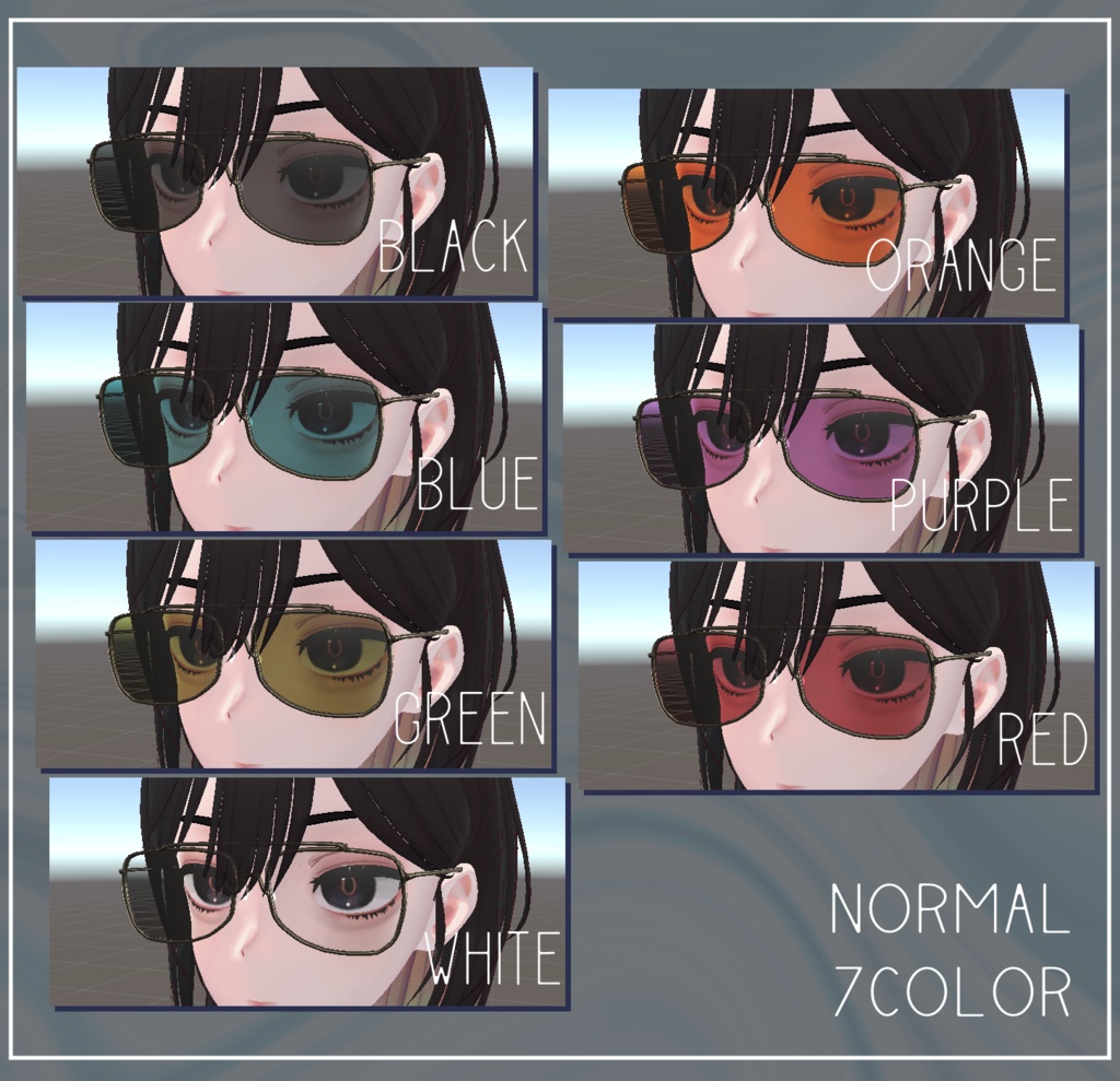 【Gurs】bridge glasses