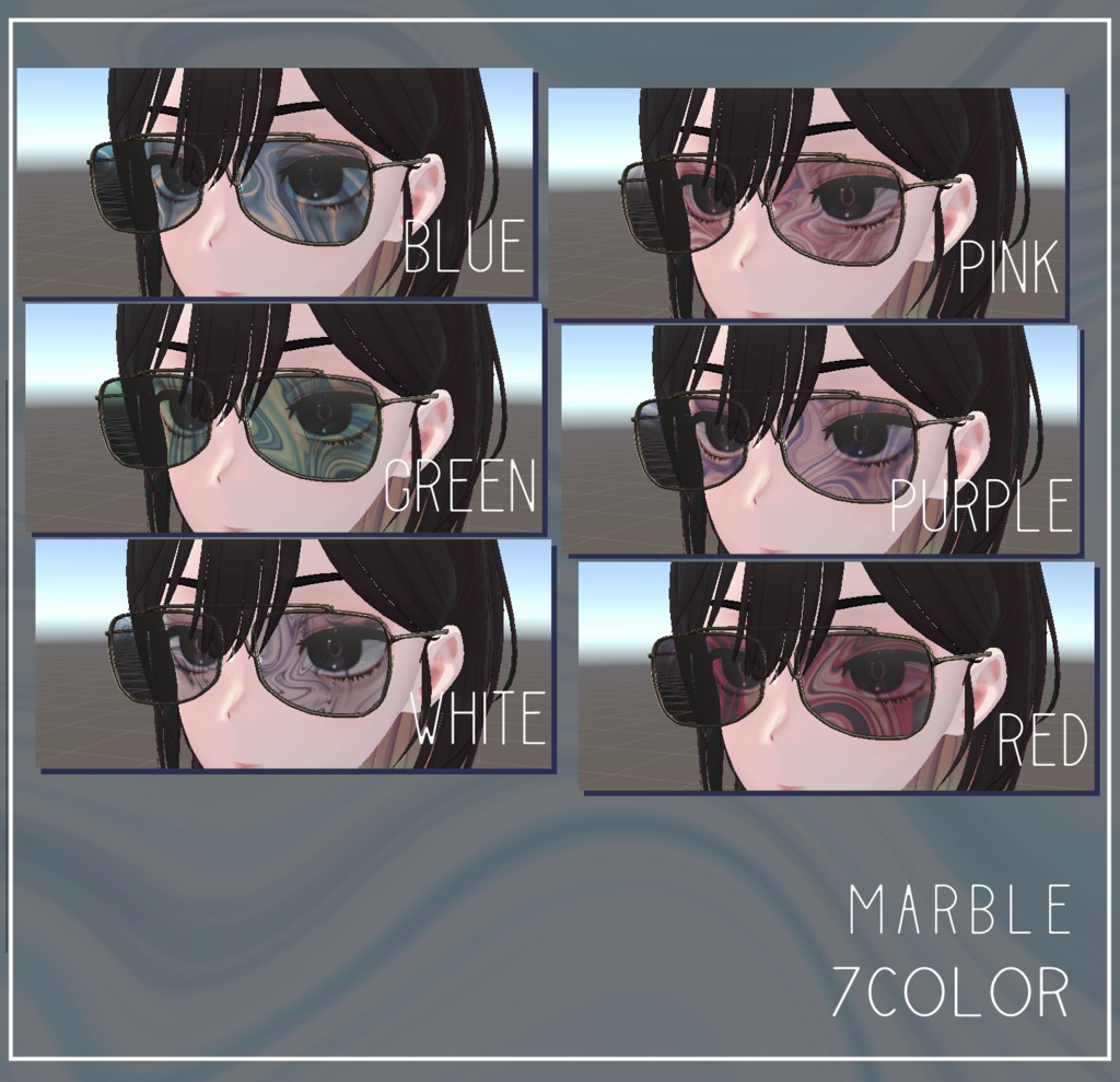 【Gurs】bridge glasses