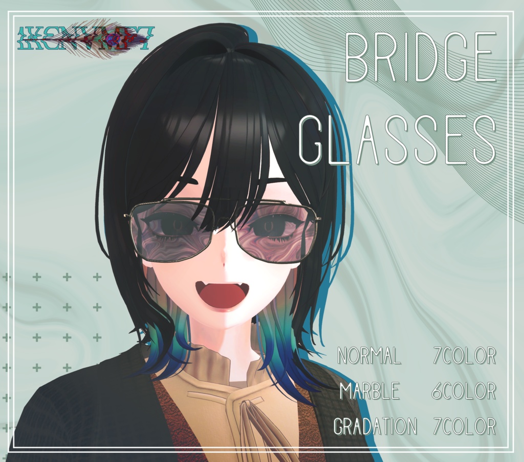 【Gurs】bridge glasses