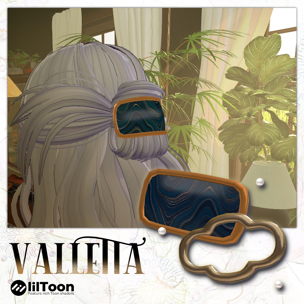 【VRC想定アクセサリー】Vallettaｰバレッタｰ