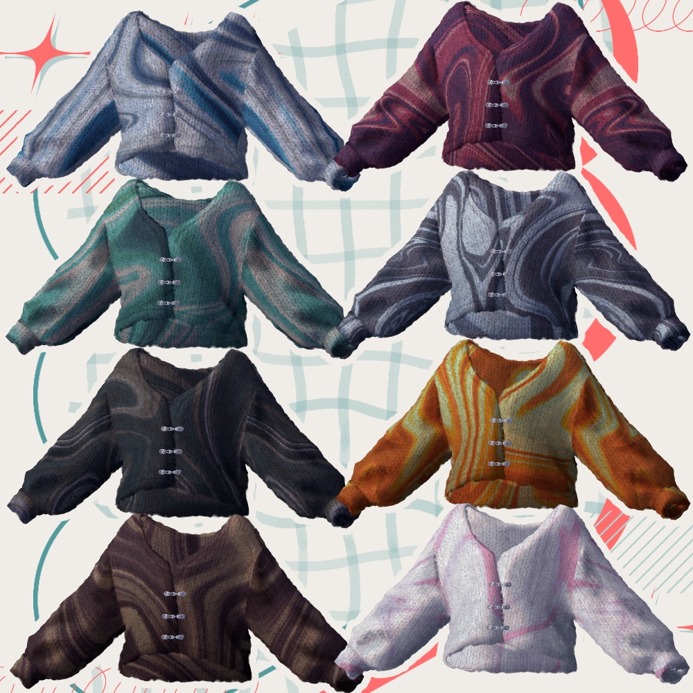 【VRC想定衣装】Fall BalletCore set【Grus】【Lapwing】【Goat Mea】【Marycia】