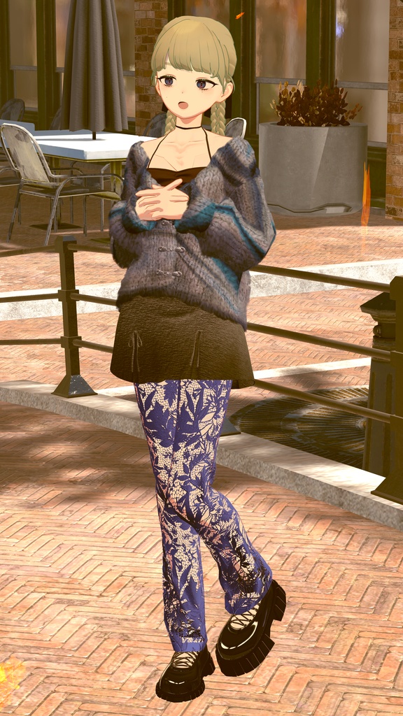 【VRC想定衣装】Fall BalletCore set【Grus】【Lapwing】【Goat Mea】【Marycia】