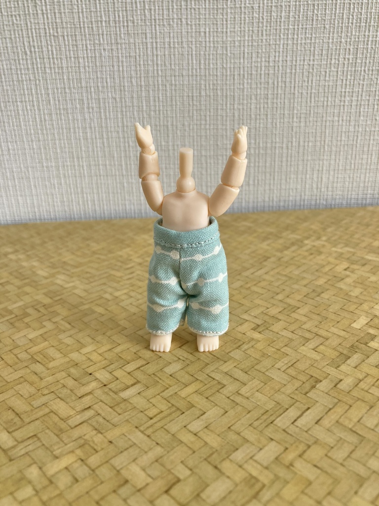 おだんごボーダーパンツ【YmY幼ボディ向け】