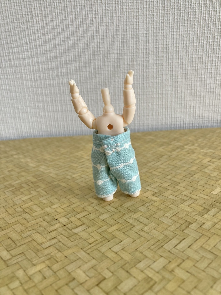 おだんごボーダーパンツ【YmY幼ボディ向け】