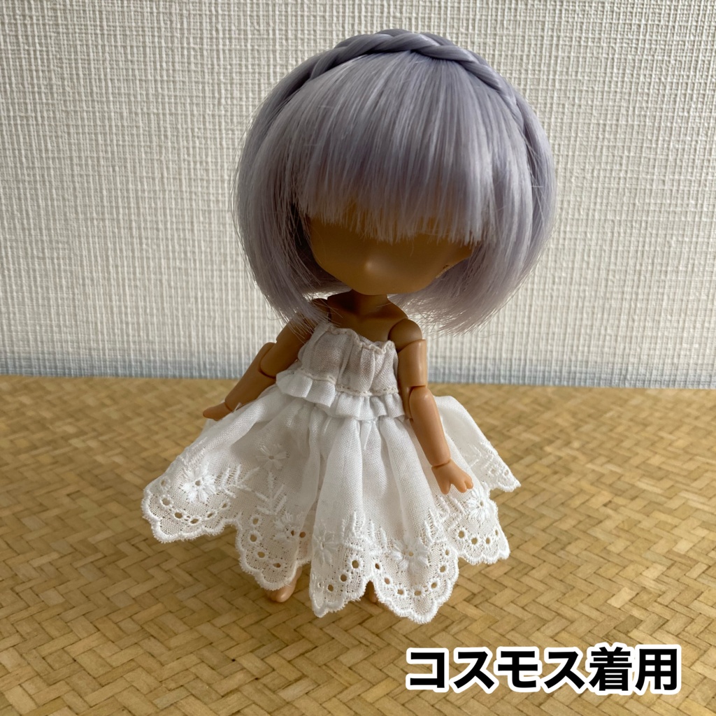 フラワーレーススカート