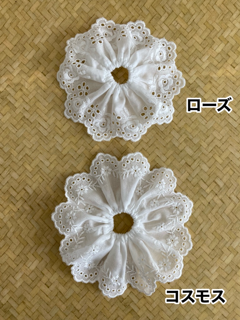 フラワーレーススカート