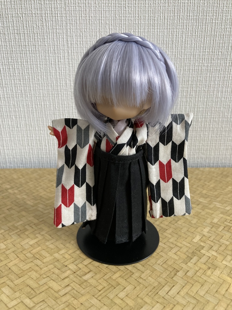 矢絣振袖・無地袴セット