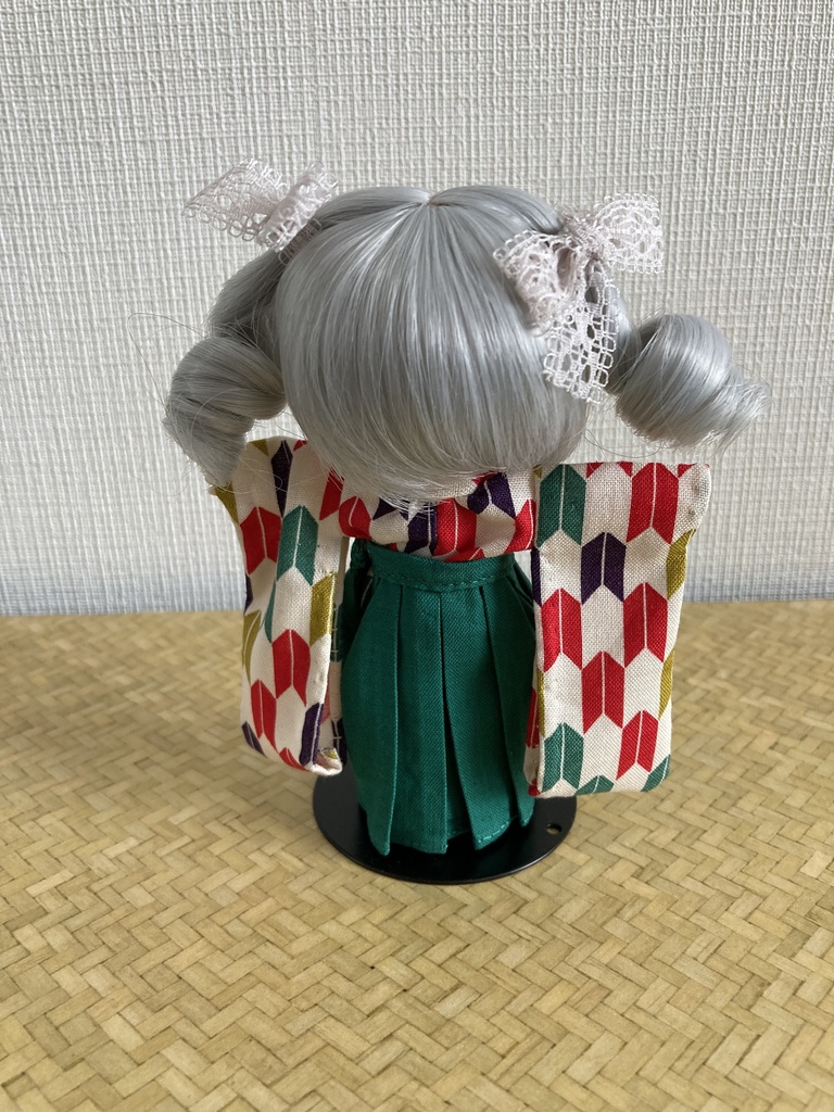 矢絣振袖・無地袴セット