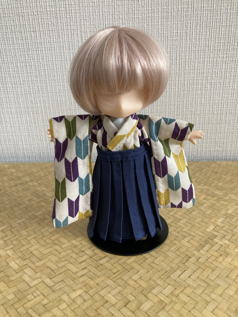 矢絣振袖・無地袴セット