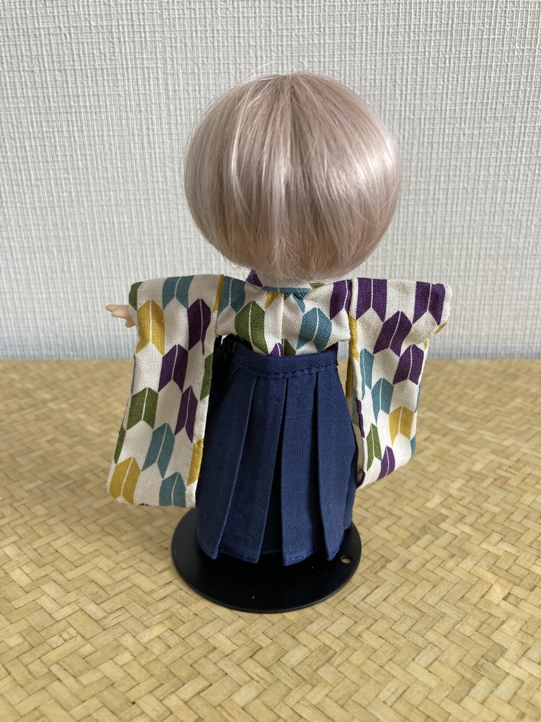 矢絣振袖・無地袴セット