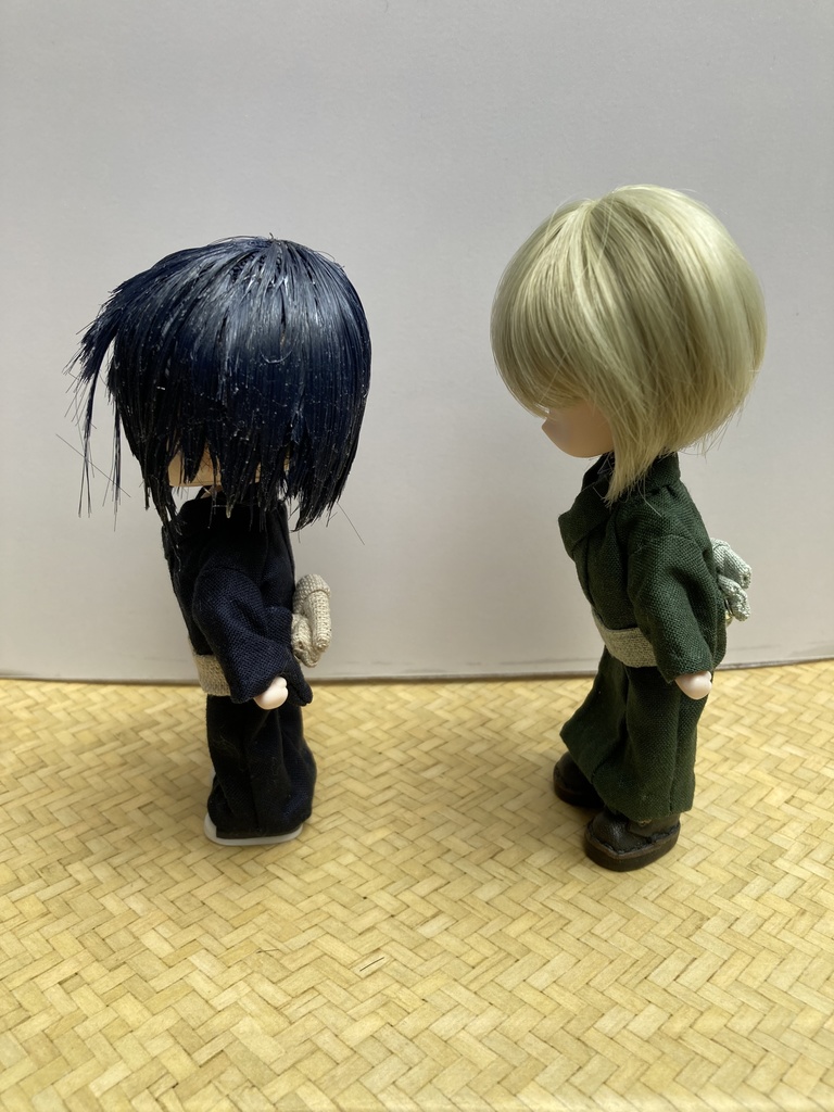 カジュアル着物セット(ねんどろいどどーるノーマルサイズ)