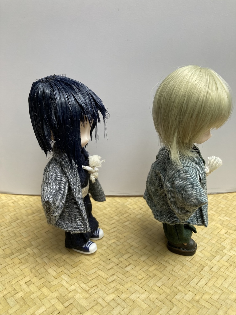 カジュアル着物セット(ねんどろいどどーるノーマルサイズ)