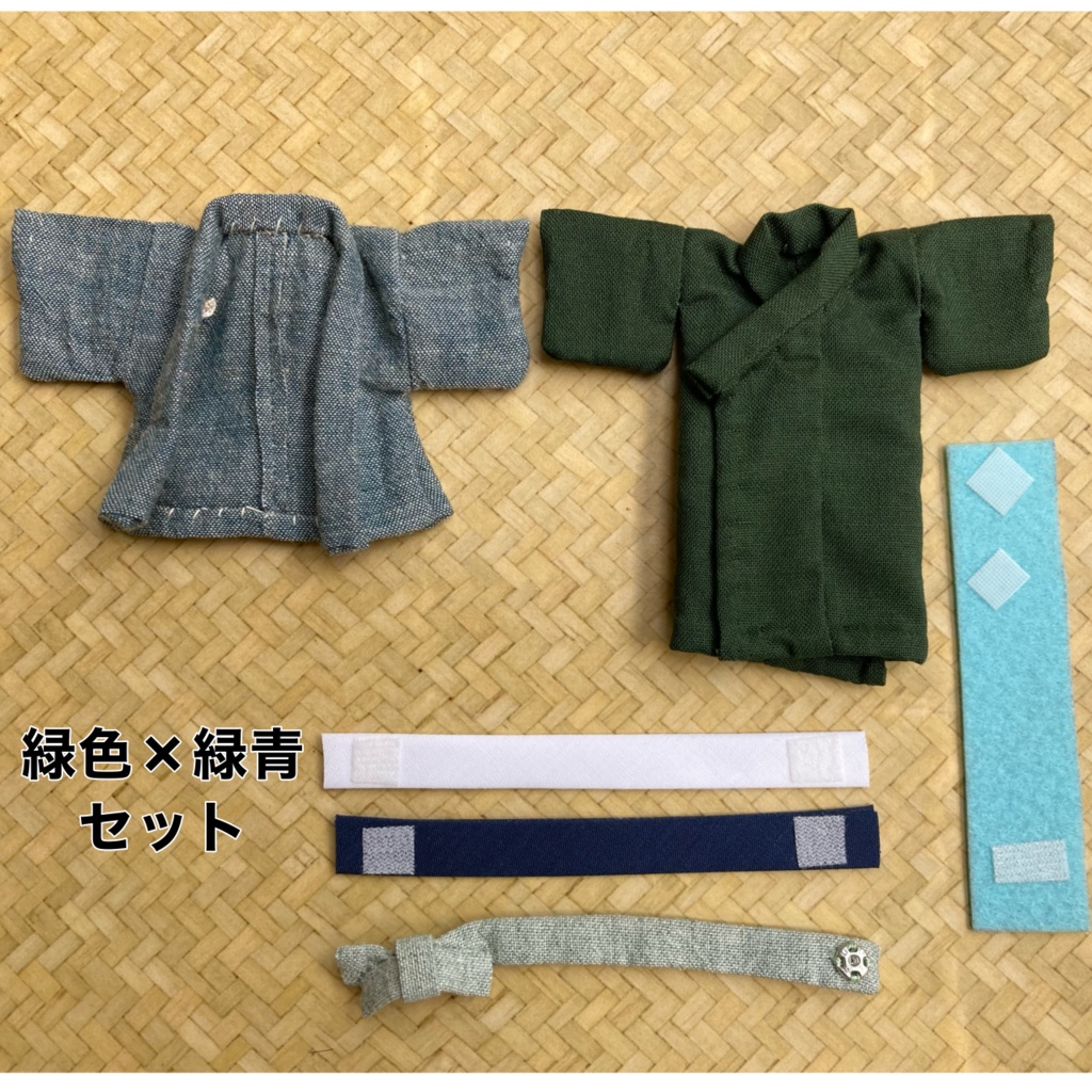 カジュアル着物セット(ねんどろいどどーるノーマルサイズ)